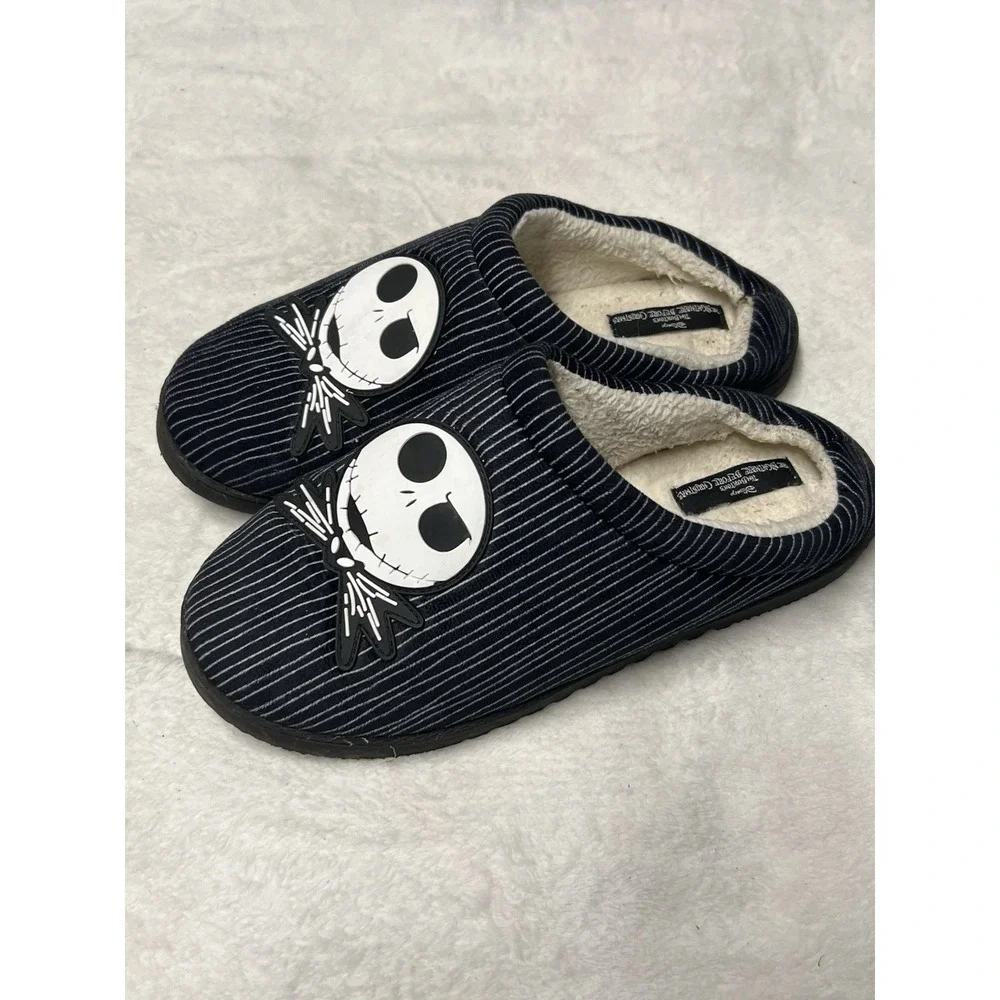 Jack Skellington Size 11-12 Nightmare Before Christmas Men's Clog Slip on Sandal